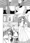  alice_margatroid comic greyscale highres monochrome multiple_girls patchouli_knowledge takara_akihito touhou translated 