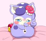  anthro anus blush censored cocotama female hi_res hirake!_cocotama masturbation nyupu pussy ruby_(cocotama) semi-anthro solo sweat tears vaginal vaginal_masturbation 