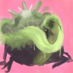 2025 amphibian anonymous_artist anthro aroused blush breath cum_dripping_from_penis dominant dominant_male duo embarrassed erection frog genitals groal_the_great hi_res hollow_knight:_silksong hollow_knight_(franchise) imminent_sex lying male male/male overweight overweight_anthro panting_in_face penis public public_nudity size_difference sketch slightly_chubby solo standing stilkin tapering_penis team_cherry teasing tongue_grab