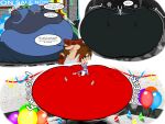  absurd_res air_inflation anthro balloon belly belly_expansion big_belly bottomwear brown_body brown_fur clothing dialogue disney duke_weaselton electricalwonder english_text expansion eyes_closed female five_nights_at_freddy's five_nights_at_freddy's_2 fur gloves grey_body grey_fur group handwear hi_res holding_object hose hose_inflation huge_belly hyper hyper_belly inflatable inflation judy_hopps lagomorph leporid liquid_inflation male mammal multicolored_body multicolored_fur mustelid musteline open_mouth pawpads paws police police_badge police_uniform rabbit scottgames shirt sound_effects speech_bubble tank_top text topwear toy_bonnie_(fnaf) true_musteline two_tone_body two_tone_fur uniform water_inflation weasel zootopia 