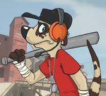 cute dog_tags female hat male meerkat scout_(team_fortress_2) solo sophiecabra tail team_fortress_2 