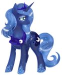  blue_hair cutie_mark equine female feral friendship_is_magic hair hasbro horn horse luna_(mlp) mammal my_little_pony pony princess_luna_(mlp) ranna-san solo winged_unicorn wings 