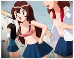  black_hair bra brown_eyes brown_hair lingerie lowres pink_bra pokemoa pokemon seiyo_(pokemon) soara underwear yuto_seiyo_(pokemon) yuutou_seiyo yuutou_seiyo_(pokemon) 