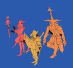 2023 2_horns 4k 5_fingers absurd_res adobe_photoshop_(artwork) armor arms_bent ashes bard belt belt_buckle blindfold blue_background book boots bottomwear buckle cloak clothed clothed_female clothed_human clothed_humanoid clothed_male clothing colored cuff_(restraint) digital_drawing_(artwork) digital_media_(artwork) english_description english_text female fingers fire footwear fully_clothed fully_clothed_female fully_clothed_human fully_clothed_humanoid fully_clothed_male gloves group guitar guitar_on_back handwear hat headgear headwear hi_res holding_book holding_object hood_up horn horned_humanoid human humanoid knight legwear lips magic magic_user male male_human mammal melee_weapon mouth_closed musical_instrument not_furry open_book orange_armor orange_belt orange_bottomwear orange_clothing orange_gloves orange_handwear orange_mask orange_pants pants pauldron plucked_string_instrument red_belt red_clothing red_horn red_legwear red_lips red_shirt red_stockings red_topwear restraints shaded shirt shoes simple_background staff standing stockings string_instrument sword sword_on_back text thomas_caputo tiefling topwear torn_clothing trio walking warrior weapon yellow_boots yellow_bottomwear yellow_cloak yellow_clothing yellow_footwear yellow_hat yellow_headwear yellow_pants