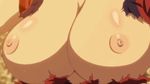  animated animated_gif bouncing_breasts breasts gif huge_breasts large_breasts manyuu_chifusa manyuu_hikenchou nipples 