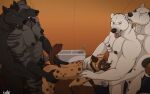 abs age_difference alcohol_bottle all_fours anal anal_penetration anthro anthro_on_anthro anthro_penetrated anthro_penetrating anthro_penetrating_anthro balls balls_deep bear belly_tuft black_body black_fur black_spots black_spotted_body bodily_fluids brown_spots brown_spotted_body brown_spotted_fur butt canid canine canis chest_tuft clenched_teeth cooler cum cum_inside cum_on_face cum_while_penetrated detailed_background digital_media_(artwork) domestic_dog drooling_tongue erect_nipples eye_spot eyes_closed facial_piercing fellatio fivesome fur genital_fluids genitals green_eyes group hair hand_on_back hand_on_butt hand_on_hip head_tuft hi_res humanoid_genitalia hyena male male/male male_penetrating mammal markings motion_lines muscular muscular_anthro muscular_arms muscular_male muscular_top_slim_bottom neck_floof nipple_fetish nipple_piercing nipple_pinch nipple_play nipples nose_piercing nude_anthro nude_male oral ozzy_callooh pec_grab pecs penetrating_while_penetrated penetration penile penis piercing pinch pink_hair pit_bull polar_bear pubes rough_sex round_ears sex spitroast spots spotted_body standing standing_sex striped_hyena striped_markings stripes sweat tail tan_body tan_fur teeth tent thevale tongue tongue_out tuft ursine white_body white_fur wolf yellow_eyes