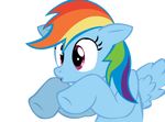  animated blue_fur equine female feral friendship_is_magic fur gif hair hasbro mammal multi-colored_hair my_little_pony pegasus purple_eyes rainbow_dash_(mlp) rainbow_hair solo unknown_artist wings 