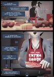 anthro appliance apron armpit_fetish armpit_hair body_hair bottomless bottomless_anthro bottomless_male butt butter chef clothed clothing comic cooking cooking_naked cooking_pot cookware cutting cutting_board dairy_products digitigrade felix_(striped_sins) food frying_pan fungus furniture half_naked hi_res humor kitchen kitchen_appliance kitchen_counter kitchen_sink kitchen_table kitchen_utensils knife male meat mushroom onion pasta plant pork shirt sink solo stove striped_sins table tank_top thinking tools topwear vegetable willitfit