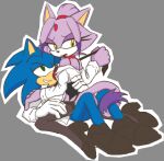 anthro bangs blaze_the_cat bra clothing domestic_cat duo eulipotyphlan felid feline felis female female_on_top footwear hair hand_on_back hand_on_leg hand_on_shoulder hand_on_thigh hedgehog hi_res high_heels legwear lewdraver lidded_eyes lipstick looking_back makeup male male/female male_on_back male_on_bottom mammal necktie office_clothing on_bottom on_top partial_undressing ponytail sega shirt shoes smile sonic_the_hedgehog sonic_the_hedgehog_(series) stockings straddling tail tail_wraps topwear underwear wraps