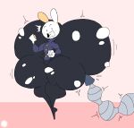 4_fingers aliasing anthro artist_logo artist_name bar_emanata big_butt blush blush_lines bottom_heavy bottomwear bubble_butt butt butt_expansion clothing curvy_figure digital_media_(artwork) emanata expansion eyelashes femboy fingers flash_emanata fur hi_res hip_expansion hose hose_in_butt huge_butt huge_hips huge_thighs hyper hyper_butt hyper_hips hyper_thighs lagomorph leporid logo male mammal pants poruby rabbit signature solo sweater text thatdawgmurray thick_thighs thigh_expansion topwear torn_bottomwear torn_clothing torn_pants turtleneck white_body white_fur wide_hips william_(poruby)