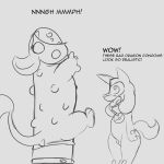 anal anthro anus bumped_dildo canid canine canis dildo domestic_dog duo emolga generation_4_pokemon generation_5_pokemon hi_res huge_dildo humor living_condom male mammal nintendo penetration pokemon pokemon_(species) ridiculous_fit riolu sex_toy sleepyly toony