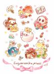  absurdres bob-omb boo_(mario) book bullet_bill colored_pencil goomba highres holding holding_book koopa_troopa lipstick makeup mario_(series) microphone_stand musical_note ninji no_humans painting_(medium) pencil pink_ribbon princess_peach ribbon shy_guy simple_background tape traditional_media watercolor_(medium) white_background yukichi_0611 