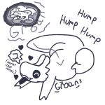 ambiguous/ambiguous ambiguous_gender belly_humping chimerasofthesoutheastmeadows duo feral happy heart_symbol humping internal lizard_(rain_world) onomatopoeia rain_world rumbling_stomach slugcat sound_effects text tongue tongue_out videocult vore