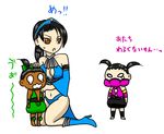  age_regression jade_(mortal_kombat) kitana mileena mortal_kombat multiple_girls translation_request younger 