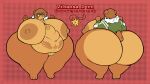 absurd_res anthro areola bear belly big_belly big_breasts big_butt breasts butt clothing coat crotch_tuft eyewear female fur_collar glasses hi_res huge_breasts huge_butt icebitez jacket jewelry lighter_belly mammal model_sheet navel necklace nipples obese obese_anthro obese_female overweight overweight_anthro overweight_female raised_arms round_glasses solo tail thick_thighs topwear tuft vihansa_(mikimeowl) wide_hips womb_tattoo