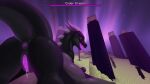  anus blackscale dragon ender_dragon female feral genitals hi_res horn jean_(minecraft) microsoft minecraft mojang mythological_creature mythological_scalie mythology purple purple_eyes purple_vulva scalie slo1ka solo vulva xbox_game_studios 