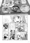  cake check_translation comic doujinshi food greyscale highres komeiji_koishi kou_(haijindeath) monochrome touhou translation_request 