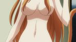  animated animated_gif asobi_ni_iku_yo! blush breast_grab breasts cat_tail eris_(asobi_ni_iku_yo!) gif grabbing long_hair lowres naked nipples nude orange_hair red_eyes tail yuri 