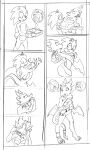 2025 6_panel_comic absurd_res activision amy_rose animate_inanimate anthro bodily_fluids clothing container cynder dragon drooling duo eulipotyphlan female forced heart_eyes heart_symbol hedgehog hi_res living_clothing male mammal mythological_creature mythological_scalie mythology saliva scalie sega simple_background sketch skinsuit sonic_the_hedgehog sonic_the_hedgehog_(series) spyro_the_dragon suiting tight_clothing vytz white_background