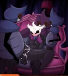 2020 abdominal_bulge anal anal_penetration arthropod black_body black_skin blush bodily_fluids breasts butt cloak clothing cum cum_in_ass cum_in_vagina cum_inside cum_on_face dankodeadzone double_penetration duo ejaculation eternal_emilitia_(hollow_knight) female female_penetrated foursome gangbang genital_fluids genitals glans glowing glowing_eyes group group_sex handjob hollow_knight_(franchise) humanoid humanoid_genitalia humanoid_penis infected_(species) insect male male/female male_penetrating male_penetrating_female nipples penetration penile penis sex team_cherry thick_thighs vaginal vaginal_fluids vaginal_penetration vulva