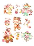  >_< absurdres bewear colored_pencil_(medium) commentary_request english_commentary english_text flower food hat hawaiian_shirt hibiscus highres ice_cream instrument mareanie meowth mimikyu mixed-language_commentary no_humans open_mouth painting_(medium) pink_hat pokemon pokemon_(anime) pokemon_(creature) shirt simple_background stufful team_rocket traditional_media ukulele visor_cap watercolor_(medium) white_background wobbuffet yukichi_0611 