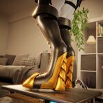 1:1 3d_(artwork) 4k absurd_res animal_genitalia animal_penis anthro anthro_on_anthro arms_tied ball_crush ball_squeeze balls bdsm biped black_body black_boots black_clothing black_footwear black_fur black_shoes blender_(artwork) blender_cycles_(artwork) blue_body blue_fur blue_penis bodily_fluids bondage boot_on_balls boot_on_penis boots bottomwear bottomwear_pull bound canid canine canine_genitalia canine_penis canis claws clothed clothing clothing_pull cock_and_ball_torture cockbox crush cum cum_dripping_from_penis cum_on_penis depth_of_field digital_media_(artwork) dominant dragonplayer dragonplayer_(character) duo erection erection_under_skirt fangsy feet flat_balls foot_crush foot_fetish foot_on_balls foot_on_penis foot_play footwear fox fur genital_fluids genital_torture genitals gold_accessory gold_boots golden_body goth_boots grey_body grey_fur hair harness hi_res hindpaw hybrid inside jacket jex knot leather leather_boots leather_clothing leather_footwear leather_jacket leather_topwear legs_tied legwear living_room male male/male mammal moan multicolored_body nardoragon nude on_ground open_mouth orgasm pain paws penis penis_squeeze piercing purple_penis raised_bottomwear raised_clothing raised_skirt reflection restraints rexouium rope rope_bondage sex shirt shoes shoes_on skirt skirt_pull slim slim_anthro slim_male slim_sub smile standing standing_on_balls submissive submissive_male tail topwear torture trampling white_body white_fur