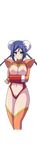  android aq_interactive arcana_heart atlus blue_hair blush breasts examu green_eyes large_breasts mei-fang nipples photoshop pussy uncensored 