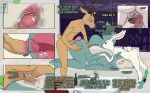 absurd_res anal anal_penetration angry angry_sex anthro antlers beastars blush canid canine canis close-up clothing comic cunnilingus deer female furniture genitals group haru_(beastars) hi_res horn lagomorph legoshi_(beastars) legwear leporid louis_(beastars) male male/female male/male mammal nude oral penetration penis prostate rabbit sex sofa sofa_sex stockings submissive submissive_male tenge_mage text tongue tongue_out trio vaginal vulva wolf 