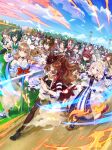  +_+ 6+girls absurdres ahoge almond_eye_(the_changer)_(umamusume) almond_eye_(umamusume) animal_ears ascot asymmetrical_gloves bad_link bandeau black_gloves black_hair blast_onepiece_(umamusume) blue_eyes blue_gloves blue_hair blunt_bangs blush bob_cut bodice bow braid braided_sidelocks breasts brown_hair buena_vista_(heroina_inocente)_(umamusume) buena_vista_(umamusume) cesario_(future_weaver)_(umamusume) cesario_(umamusume) checkered_collar checkered_hairband choker cleavage closed_mouth collarbone colored_inner_hair crown_braid daring_tact_(umamusume) dark-skinned_female dark_skin detached_sleeves dirndl ear_bow ear_covers ear_ornament ear_ribbon ear_scrunchie earrings ears_through_headwear eishin_flash_(meisterschaft)_(umamusume) eishin_flash_(umamusume) epiphaneia_(umamusume) fingerless_gloves flower-shaped_pupils flower_in_eye forever_young_(umamusume) german_clothes glasses gloves gradient_hair green_eyes green_hair green_jacket green_shorts green_vest hair_between_eyes hair_ornament hairband hairclip half_up_braid hat headband highres horse_ears horse_girl horse_racing_track horse_tail jacket jewelry kiseki_(miracle_author)_(umamusume) kiseki_(umamusume) large_breasts logotype_(umamusume) long_hair long_sleeves lucky_lilac_(umamusume) marche_lorraine_(umamusume) medium_breasts medium_hair mismatched_gloves multicolored_hair multiple_girls navel necktie official_art open_mouth outdoors pink_ascot pink_eyes pink_vest ponytail puffy_short_sleeves puffy_sleeves purple_bow purple_eyes purple_ribbon purple_vest red_button red_choker ribbon rose_kingdom_(umamusume) rulership_(umamusume) running sakura_chitose_o_(umamusume) sakura_laurel_(saisir_le_reve)_(umamusume) sakura_laurel_(umamusume) scrunchie shirt short_hair short_sleeves shorts side_braid side_ponytail skirt sky sleeve_bow small_breasts smile special_week_(special_dreamer)_(umamusume) special_week_(umamusume) split_ponytail star_(symbol) streaked_hair striped_clothes striped_skirt swept_bangs symbol-shaped_pupils symbol_in_eye symboli_kris_s_(onyx_soldier)_(umamusume) symboli_kris_s_(umamusume) tail twintails two-tone_hair umamusume vertical-striped_clothes vertical-striped_skirt vest victoire_pisa_(umamusume) waist_bow white_bandeau white_gloves white_hair white_hairband white_jacket white_scrunchie white_shirt white_shorts white_skirt white_streaks x-shaped_pupils yellow_hat 