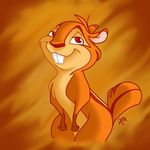  2011 bedroom_eyes chipmunk disney mammal orange_theme pip rodent solo warm_colors wide_hips 