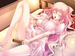  1girl bootup! breasts censored female game_cg girl indoors pencil_(artist) solo toraba! 