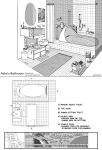 2023 absurd_res after_vore anthro ashe_(shyguy9) bangs bathroom bathroom_sink cabinet comic dialogue digital_drawing_(artwork) digital_media_(artwork) domestic_cat dragon drawer electric_toothbrush english_text eyes_closed felid feline felis female floor flushometer furniture hair hand_towel handle hang_in_there heater hi_res implied_scat lights long_hair long_neck lore mammal mirror monochrome mythological_creature mythological_scalie mythology onomatopoeia real rug scales scalie schematic shower shower_curtain shower_head shyguy9 sink solo sound_effects speech_bubble squat_toilet stool text tile tile_floor toilet towel towel_rack trash_can vore