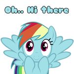  blue_fur cryptonik equine female feral friendship_is_magic fur hair hasbro hi_res horse looking_at_viewer mammal my_little_pony pegasus plain_background pony rainbow_dash_(mlp) smile solo tail transparent_background wings 