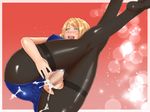  blonde_hair blush censored cum fucked_silly rolleyes rolling_eyes saliva shiashiya snot 