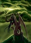  hair hi_res horn horse illidan_stormrage long_hair male mammal mugi-hamster my_little_pony ponification pony rule_85 solo video_games warcraft wings world_of_warcraft 