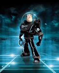  black blue blue_eyes blue_theme buzz_lightyear crossover disney glowing iamclu identity_disc male not_furry solo space_suit spacesuit suit the_grid toy toy_story tron while 