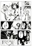  2girls animal_costume asahina_mikuru camera comic greyscale hamao koizumi_itsuki monochrome multiple_girls reindeer_costume suzumiya_haruhi suzumiya_haruhi_no_yuuutsu translated 