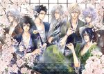  black_hair blue_eyes brown_eyes byakuran cigarette dino_(reborn) facial_mark gokudera_hayato heterochromia hibari_kyouya hibird katana katekyo_hitman_reborn! kiseru lee_sun_young long_hair multiple_boys pipe rokudou_mukuro sheath sheathed silver_hair superbi_squalo sword weapon yamamoto_takeshi yellow_eyes 