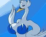  anthro avian beak burquina female i_do_not_know looking_at_viewer nintendo pok&#233;mon pok&#233;morph pok&eacute;mon solo swanna video_games wings 