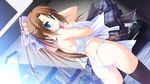  brown_hair diamic_days game_cg himenogawa_kanaka nipples sesena_yau thighhighs undressing 