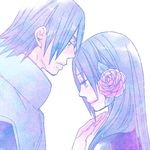  flower husband_and_wife long_hair naruto satou_yuri starplatinum uchiha uchiha_fugaku uchiha_mikoto 