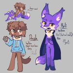  absurd_res angry annoyed anthro asphyxiation blue_clothing blue_eyes blue_hoodie blue_pawpads blue_topwear brown_body brown_fur canid canine canis cape cheek_tuft choking clothing dash_jellybugeater domestic_dog duo evil_grin facial_tuft fluffy fluffy_tail fox fur hi_res hoodie hyli_jellybugeater invalid_tag jellybugeater male male/male mammal my_ocs neck_tuft panicking pawpads purple purple_body purple_fur smile tail topwear toxic toxic_yaoi tuft white_tuft yellow_eyes 