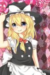  blonde_hair blue_eyes braid hat kirisame_marisa solo touhou witch_hat yuria_(kittyluv) 