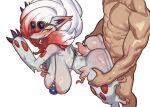2026 3_fingers 5_fingers abs absurd_res against_surface against_wall american_flag_bikini animal_ears areola areola_slip arm_tuft big_breasts bikini black_claws black_inner_ear blush blush_lines bodily_fluids body_blush breasts butt butt_blush butt_grab claws clothing dipstick_ears dipstick_tail duo ear_markings ear_tuft ebora elbow_tuft eyeliner eyewear eyewear_on_head female fingers flag_bikini flag_swimwear from_behind_position generation_5_pokemon generation_8_pokemon genital_fluids glistening glistening_body glistening_breasts glistening_butt glistening_skin grey_body grey_inner_ear_fluff grey_skin grey_tail hair hand_on_butt hi_res hip_tuft hisuian_form hisuian_zoroark human inner_ear_fluff knee_tuft leg_tuft long_hair looking_at_another looking_back makeup male male/female mammal markings multicolored_ears muscular muscular_male nintendo open_mouth open_smile pink_areola pokemon pokemon_(species) red_ear_tips red_eyeliner red_eyes red_hair_tips red_tail_tip regional_form_(pokemon) scut_tail sex sharp_fangs short_tail side_view simple_background smile snout standing standing_sex sunglasses sunglasses_on_head sweat sweaty_body sweaty_breasts sweaty_face swimwear tail tail_markings tan_body tan_skin tuft two-piece_swimsuit unfinished vaginal_fluids vaginal_fluids_on_butt wearing_sunglasses white_background white_hair yellow_sclera zoroark