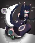 absurd_res ambiguous_fluids anal anal_masturbation anal_penetration big_breasts big_butt breasts butt canid canine chinese_text collar dildo domestic_cat double_anal double_penetration duo felid feline felis female fox gag gagged hi_res mammal masturbation penetration sex_toy shuoying text thick_thighs vaginal vaginal_masturbation vaginal_penetration wide_hips