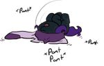  equine female feral friendship_is_magic horse mammal my_little_pony nyx_(mlp) panting pony sock socks upside_down 