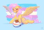 animal_genitalia animal_penis blahaj blush bodily_fluids breathing equid equine equine_genitalia equine_penis feral fizzlesoda2000 fluttershy_(mlp) friendship_is_magic genital_fluids genitals grinding gynomorph hasbro hi_res ikea intersex leaking_precum lgbt_pride mammal mane masturbation moan my_little_pony mythological_creature mythological_equine mythology pegasus penis pink_mane pink_tail plushie plushie_humping plushophilia precum pride_colors shaking solo spread_wings sweat tail text thrusting transgender_pride_colors wings