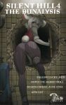 5:8 absurd_res anthro bathroom_tiles big_butt big_ears butt clothing dress_shoes english_text femboy hi_res hole_in_wall konami lagomorph leporid looking_back lucky_bun male mammal mirror pinkcynicism purple_eyes rabbit silent_hill solo suit text topwear vest