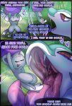 absurd_res cappucinno_(halfpricesouls) comic dot_eyes english_text fur generation_5_pokemon grey_body grey_fur halfpricesouls hi_res levi_(halfpricesouls) makeup mouth_shot nintendo nude nude_male open_mouth pokemon pokemon_(species) red_eyes reptile running_makeup scales scalie serpentine serperior simple_eyes size_difference snake text vore