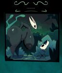 2025 areola arthropod bent_over big_breasts big_butt black_body black_eyes black_skin blue_cloak blue_clothing bodily_fluids breasts butt cloak clothing duo ellipsis extreme_size_difference female glistening glistening_breasts glistening_butt hi_res hollow_knight_(franchise) horned_mask hornet_(hollow_knight) huge_breasts huge_butt looking_up male nail_(weapon) nipples outside overweight overweight_female path pixzapix plant puffy_areola shrub side_view size_difference speech_box steamy_breath sweat sweaty_breasts team_cherry the_knight_(hollow_knight) tremble_spikes vessel_(species) white_mask